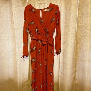 Target Burnt Orange Jumpsuit